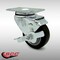 Service Caster 3 Inch SS Black Polyurethane Swivel Top Plate Caster with Brake SCC-SS20S314-PPUB-BLK-TLB - alternate 5